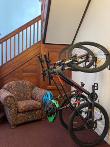 The Bank Accommodation bike racks